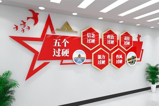 黨建工作文化墻圖片(圖3) 黨建工作文化墻圖片(圖3)