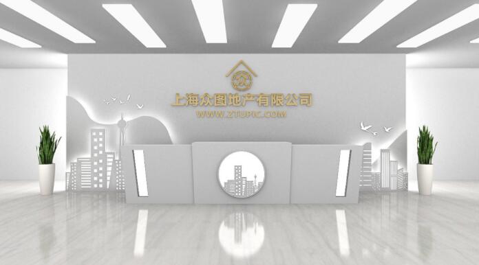 公司前臺(tái)背景墻設(shè)計(jì)圖片