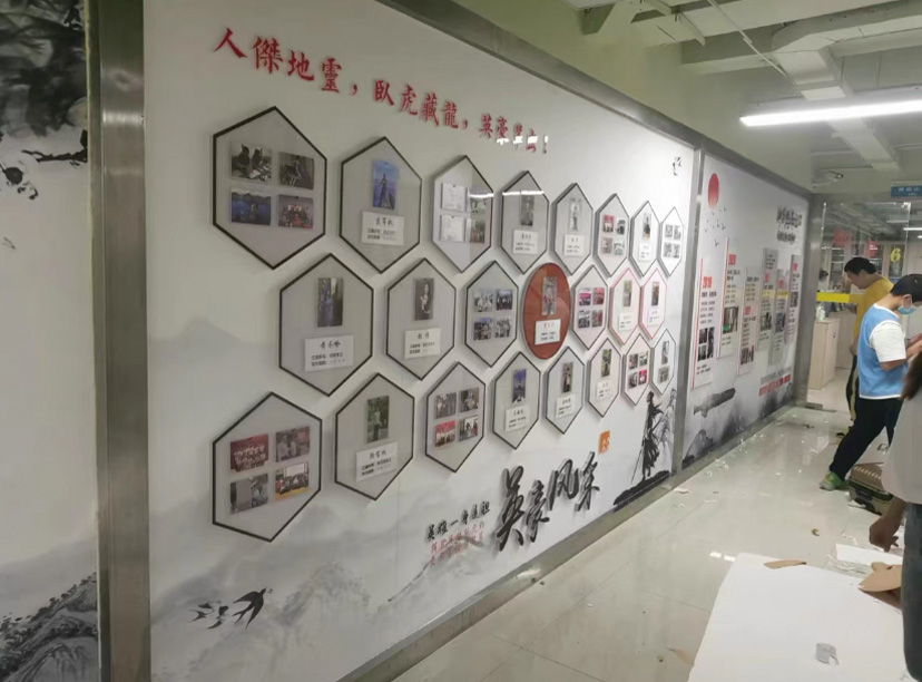 要制作一個(gè)便宜的文化墻，可以考慮以下幾個(gè)方法(圖3)