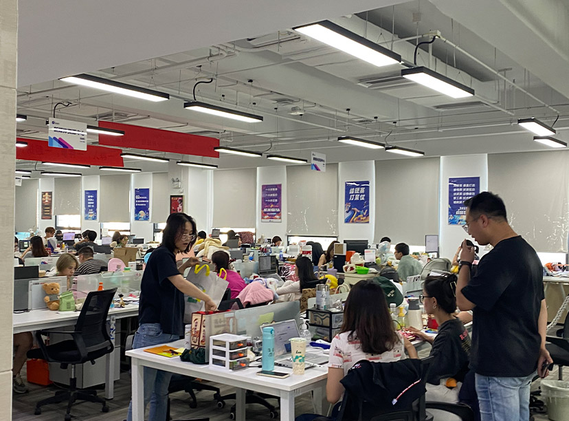 玻璃文化墻，企業(yè)文化墻，電商文化墻制作(圖2)